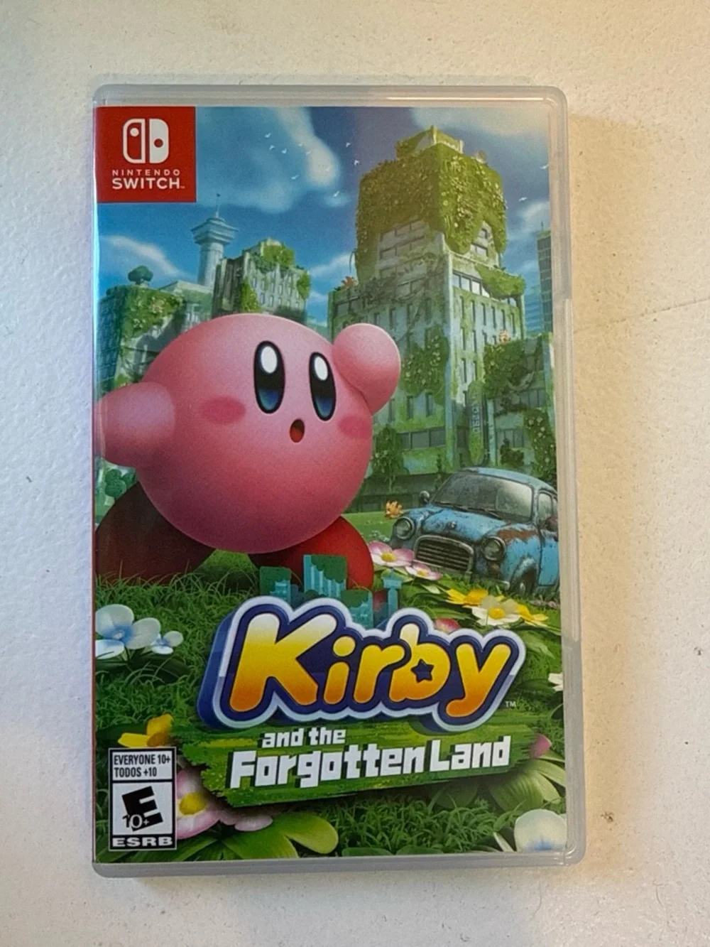 Nintendo Kirby and the Forgotten Land - Pink and Green Cover Art
